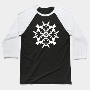 MANDALA T-SHIRT MANDALA 485 Baseball T-Shirt